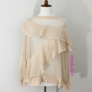 ⬇️REDUCED❗️ Wildfox Just Frilled Sweater